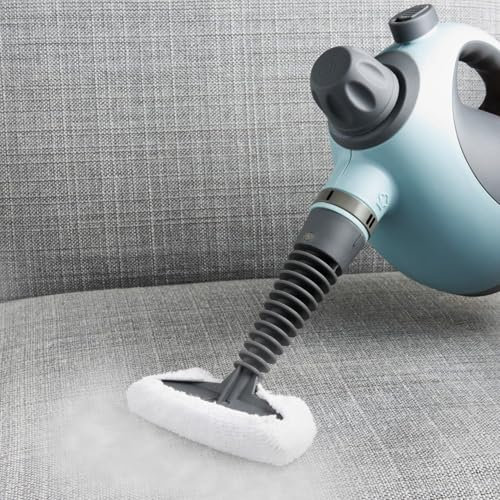 10-in-1 Handheld Steam Cleaner - Features: 1050W, 250ml Water Tank, 2.8 Metre Power Cord, Complete With Full Set Of Accessories, Including Measuring Jug & Funnel