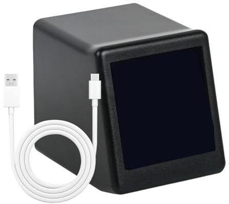 Decorazione Del Desktop Meteorologico Intelligente - Stazione Meteorologica Digitale, Display Abilitato Per Wifi, Sveglia Multifunzione | Monitor Di Monitoraggio Delle Condizioni D'aria Intelligente,