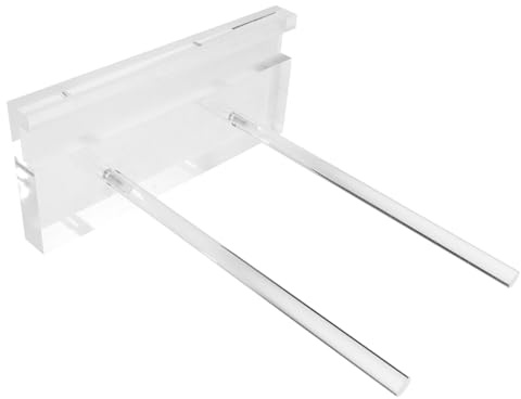 Alipis Clear Acrylic Display Stand for Recipe Books Menus Tablets Sturdy Multipurpose Plate Holder Easel for Cookbooks Picture Albums Magazines Artwork Showcase