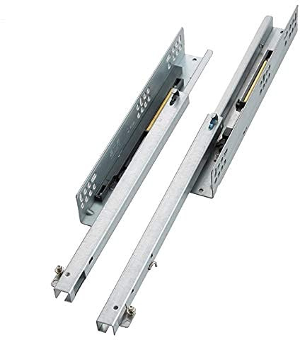 55,88 cm (22 tum) Silent Der Slides Concea Track Hardware DoubleCut-stöd för glidning och förtjockad design för Inllat