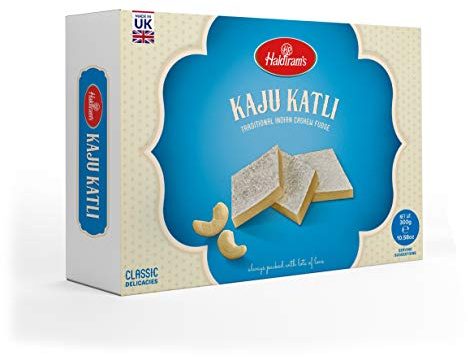 Haldiram's Kaju Katli 300g Popular Indian Sweets on Every Occasions Rich Flavour / Dessert / Sweet Gifts / Festival / Celebrations