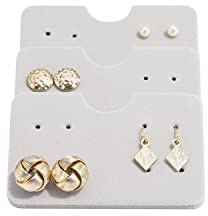 Stackers Earring Display accessory Set of 3 Soft Grey