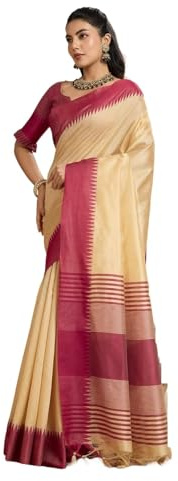 Laavaan Saree, marron, taille unique