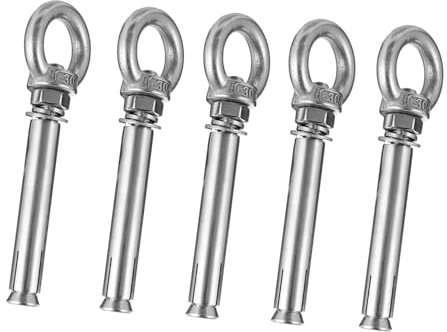 CIYODO 5pièces Écrou à Œil De Levage Acier Inoxydable Boulon à Anneau Anneau Pour Suspension