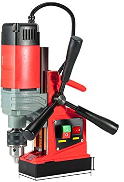 Taladro magnético eléctrico pequeño AX13/AX13RE, taladro magnético potente, máquina perforadora portátil de grado Industrial para profesionales y aficionados al bricolaje(AX13)