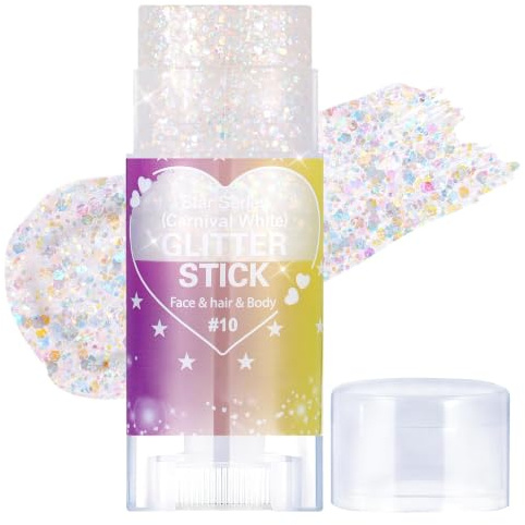 Prreal Paillettes Visage, Gel Paillettes Cheveux Pour Accessoires