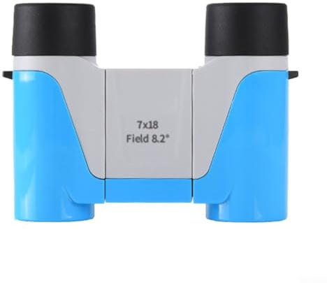 Binocolo sicuro per bambini con ingrandimento 7x, progettato per divertimento all'aperto e facile da maneggiare, per bambini (rosa)