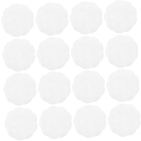 Healvian 100PCS Non-woven Cleansing Face Pads with Flower Embossing for Gentle Exfoliation and Deep Makeup Removal Soft Facial Pads for Hydrating Wet Compress and Skin Care