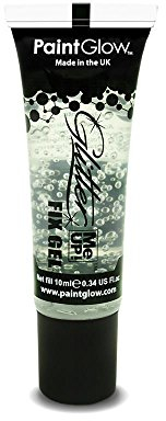 Glitter Fix Gel by Glitter Me Up - Face Body Adhesive Primer for Glitter, Eye dust, Pigment Eye Shadow. Face Glitter Glue
