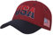 Unisex Baseball Kappe Basecap Vintage Stickerei USA Baseball Hut Freizeit Cap Baseballmütze Hat Mützen Caps Kappe Sonnenhut Sportkappe für Damen Herren;ROT