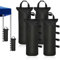 Awroutdoor Lot de 4 Sacs de Sable pour tonnelle, Sable Haute Performance 600D, Poids pour Pieds de tonnelle, Sacs de lestage pour auvent Pop-up