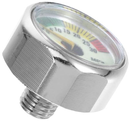 NULYLU 30m Manomètre De Plongée Étanche avec Affichage Lumineux pour Mesure De Pression Nocturne pour Plongée Profonde