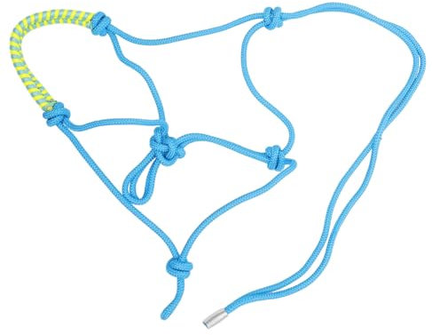 HEMOTON Gebissloses Halfter Für Pferde Western-zäume Aus Nylon Bequemes Halfter Verstellbar Für Passform Pferdezubehör Wetterfestigkeit Robuste Qualität