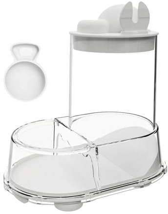 Rrlihjgu Bac À Eau pour Hamster | Distributeur Automatique De Nourriture pour Chinchilla - Gamelle Anti-Renversement Capacité Détachable pour Souris Hérisson Furet Chinchilla Perruches