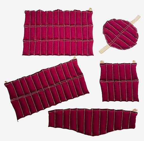 Therapeutic Hot Compresses/Thermal Pillows Physiotherapy/Hot Compresses (wine)