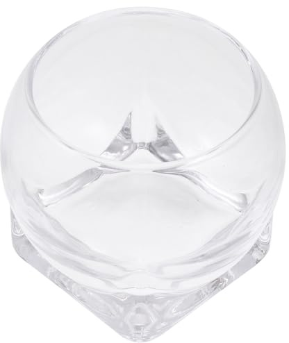 BESPORTBLE Tazza di Vetro per Dessert Elegante da 150 Ml Bicchiere per Bevande e Gelato Design Decorativo per Cucina e Ristoranti Multiuso per Vino e Snack
