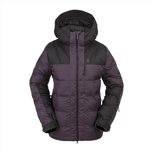 Volcom Damen Standard Puffleup Snowboard Ski Puffer Winterjacke Blackberry S4
