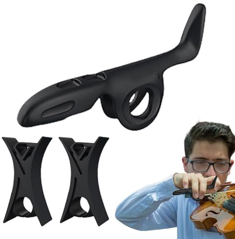 Geigenbogenhalter, Lehrmittel für Bratschenbögen,Tragbarer Violinbogengriff Partner Violinbogengriff | Wiederverwendbare Violin-Anfänger-Korrektor-Bogenhalte-Lehrhilfe für Violine und Viola