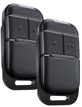 2 pour 2401539 Télécommande Motorisation Portail Portes de Garage 2 Canaux 433.42MHZ Garantie de 3 Ans