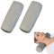 OHREN Lot de 2 housses de traversin,housse traversin avec fermeture éclair,en mousse à mémoire de forme,pour polochon (40 x 15 cm) (Gris)