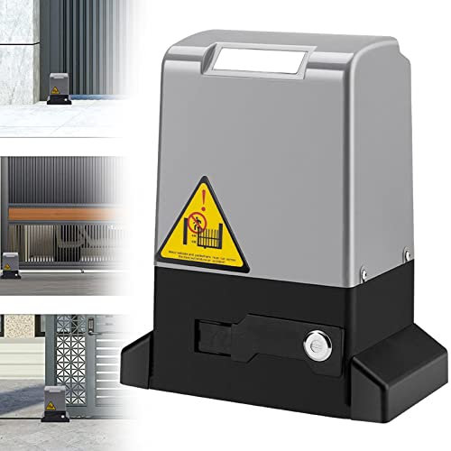 Kit d'ouverture de portail coulissant automatique, moteur 370 W, 550 W, 750 W, 1 200 W, ouvre-porte électrique intelligent, compatible avec application mobile, télécommande, avec 2 télécommandes, 75