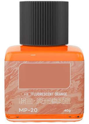 Liquidi fluorescenti notturni blu 40 ml liquido bagliore a lungo termine migliora l'impatto visivo per feste e progetti artistici
