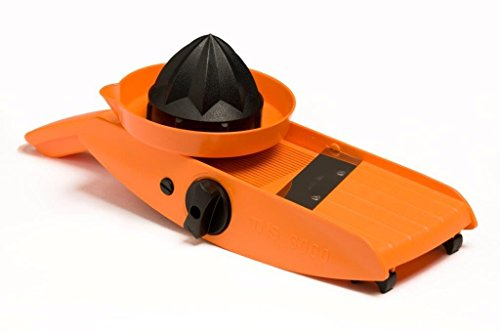 TNS 3000 Mandoline tout-en-un pour légumes et fruits - Couleur orange