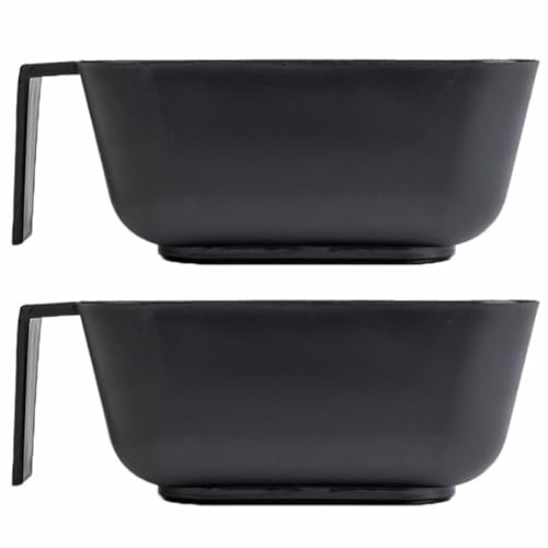 Hair Color Bowl Set 2 Pack Hair Dye Mixing Bowl for Salon and Home Diy Wide Deep Color Mixing Bowls for Tint Mixing Salon Supplies
