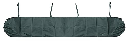 PRELGOSP Markisenschutzhülle Abdeckplane, Markisenabdeckung Markisenhülle Aufbewahrungstasche, UV Regen Schutz SchutzhüLle für Markisen Abdeckung Lagerung, Garten und Terrasse,Grün,5m/16.40ft