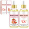 2 botellas Aceite de Jugo Corporal, Body Juice Oil,Aceite Corporal Hidratante, Aceite Body de Tarta de Fresa,Aceit de masaje corporal, para Todos los Tipos de Piel