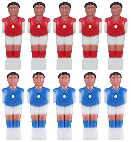 BESTonZON 10 Piezas Accesorios para Máquinas De Futbolín Jugador De Futbolín Figuras De Jugadores De Repuesto para Estatuas De Futbolistas Uso Reuniones Familiares