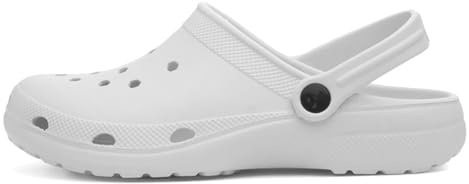 Shoe Zone - Womens White EVA Slip On Clog