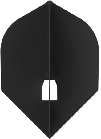 LSTYLE Dartflyg: L5 PRO raketform – gjuten, plast och hållbart set – svart
