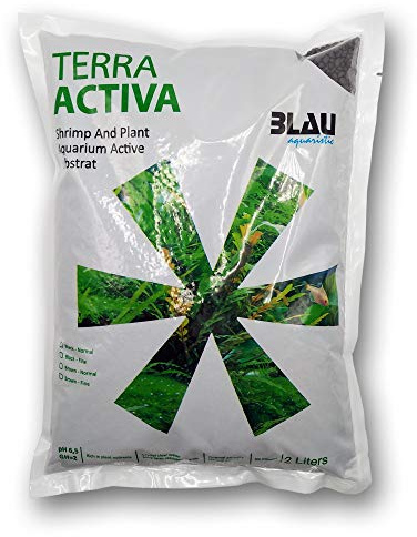 Blau Aquaristic 7740003 Terra Activa Black Normal 8L