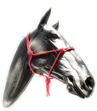 ARBO-INOX Knot Halter Simple Without Lead Rope Special Offer (Full Warmblood, Red)