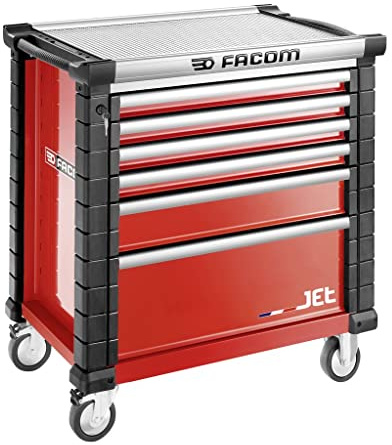 Facom Jet.6M4A – Rollwagen Jet 6 Schubladen – 4 Module pro Schublade
