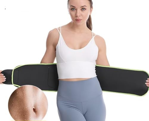 Ceinture d'entraînement réglable pour fitness, sport, yoga Noir, Noir , taille unique