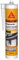 SIKA - Universal Silikondichtstoff - SikaSeal-185 grau - Baufugendichtung, Tischlerei, Glaswaren - Innen und Außen - 300ml