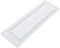AMIG - 7587 | Entrée de boîte aux lettres 1 | 254 x 78 mm | Acier | Blanc