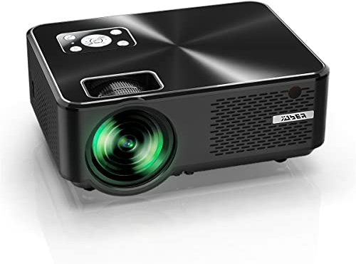 YABER Proiettore Mini Proiettore Portatile 1080P Supporto Nativa 1280 * 800 LED Videoproiettore 250 Display Cinema Domestico Compatibile con smartphone/Laptop/PC/PS4