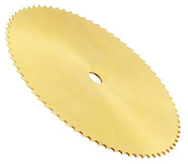 Hoja de sierra de acero rápida de 80 mm Pequeño disco de corte de oro Sierra circular de rectificado de plástico para carpintería de metal(6 mm)