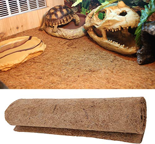 Pet Pad, Reptile Carpet, Reptile Bedding Reptile Mat, Coconut Fibre for Tortoise for Lizard