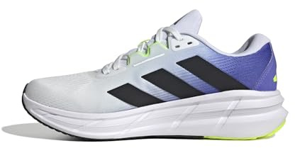 Adidas Hombre Questar 3 Running Shoes, FTWR White/Core Black/Cobalt Blue, 47 1/3 EU