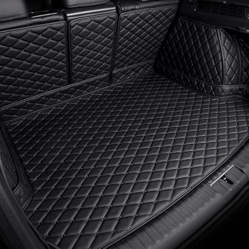 RESKIU Coche Alfombrillas Maletero para EBRO S700 2024 2025, Impermeable Bandeja Forro Cuero Maleteros Alfombra Accesorios Antideslizante Protectora Estera, B-Black