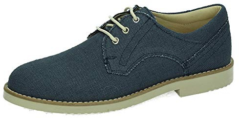 YOWAS 21100 Zapatos Elegantes NIÑO Zapato COMUNIÓN Tejano 35