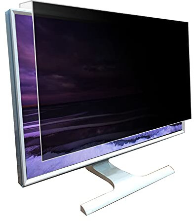 JANEFLY Computer-Blickschutzfilter FüR Breitbild-Computermonitor, Schutzfolie Acryl Augenschutz Anti-Kratzer Kompatibel FüR Hp/Dell/Asus/Acer/Sony/Samsung/Lenovo/Toshiba,19in(391 * 320mm)