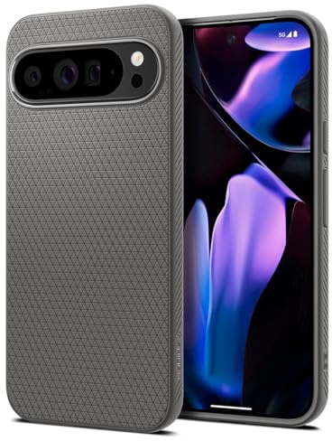 Spigen Liquid Air Hülle Kompatibel mit Google Pixel 9 Pro XL [Made for Google] -Marble Gray