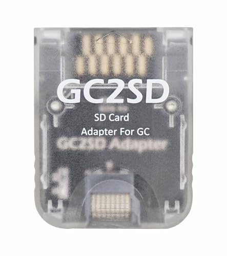 Ceozon Micro SD-kortsadapter, TF-minneskortläsare, kompatibel med spelkonsol, transparent