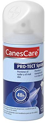 CanesCare Protect Spray Desodorante Pies, Reduce el Sudor Excesivo y Elimina el Mal Olor, Protección de Larga Duración, 150 ml