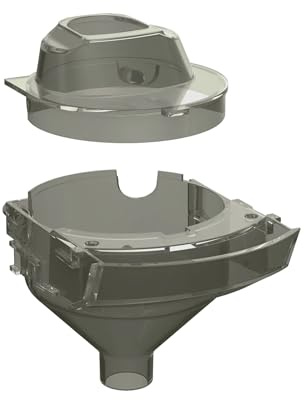 Baby Brezza Formula Pro Mini Replacement Funnel & Cover, Grey